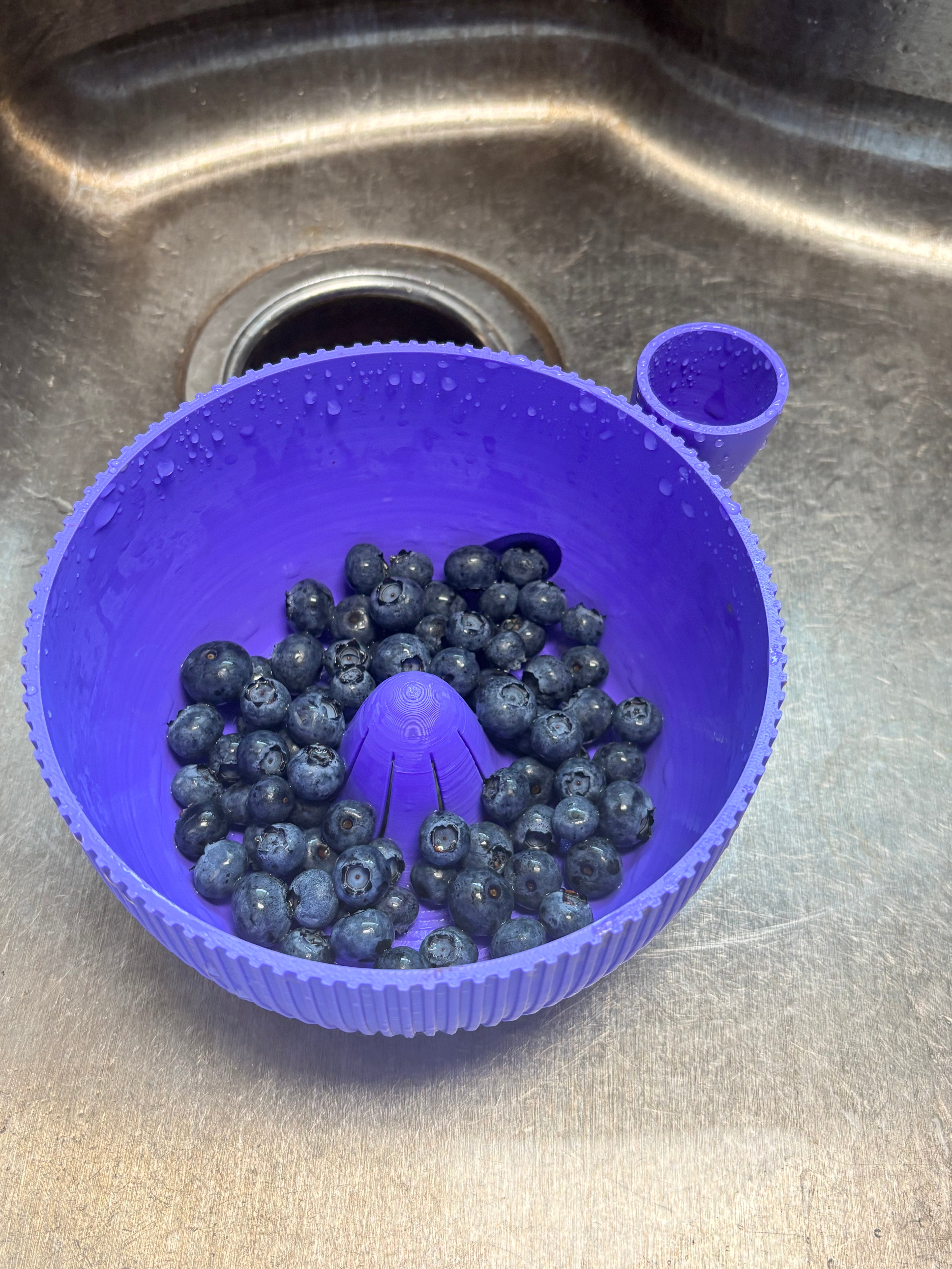 🍇 Grand saladier et passoire à fruits imprimés en 3D