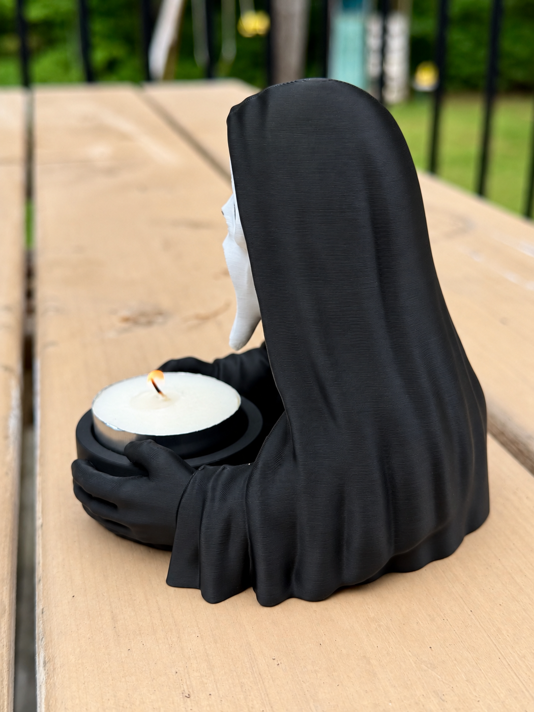 Ghost Face Tea light holder