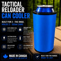 Refroidisseur double pour canettes Tactical Reload | Support double pour bière de 355 ml (12 oz) | Manchon de recharge