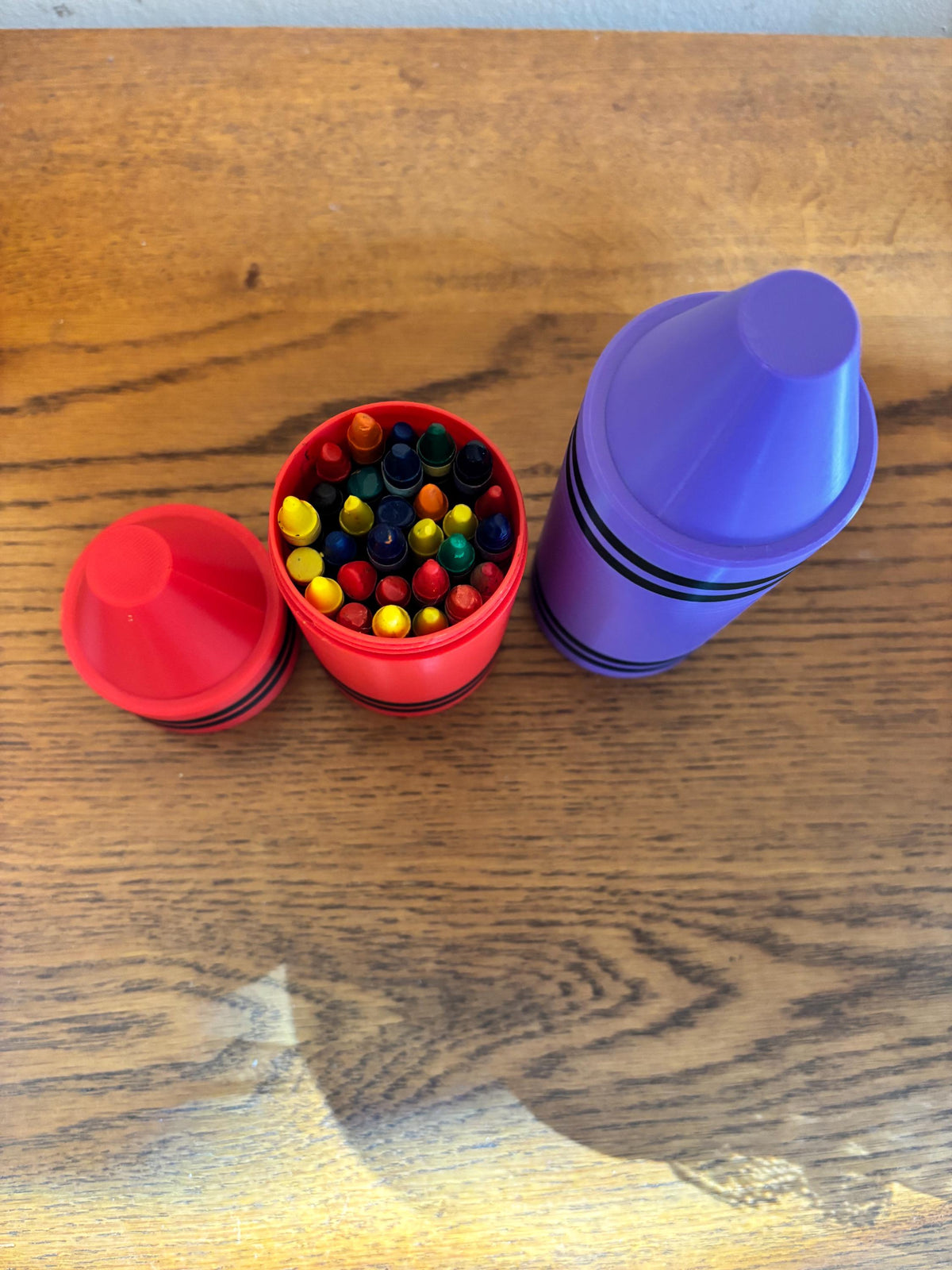 Crayon Holder for Kids | Holds 24 Crayons |Classroom Organizer & Travel Case