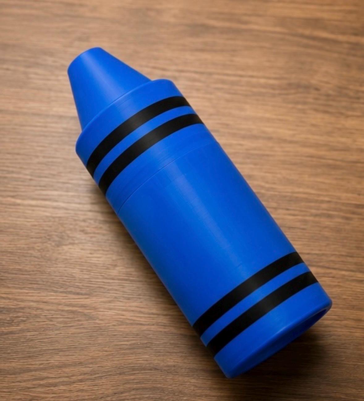 Crayon Holder for Kids | Holds 24 Crayons |Classroom Organizer & Travel Case