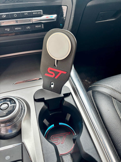 2020–2025 Ford Explorer MagSafe Mount – Swivel Carbon Fiber Phone Holder
