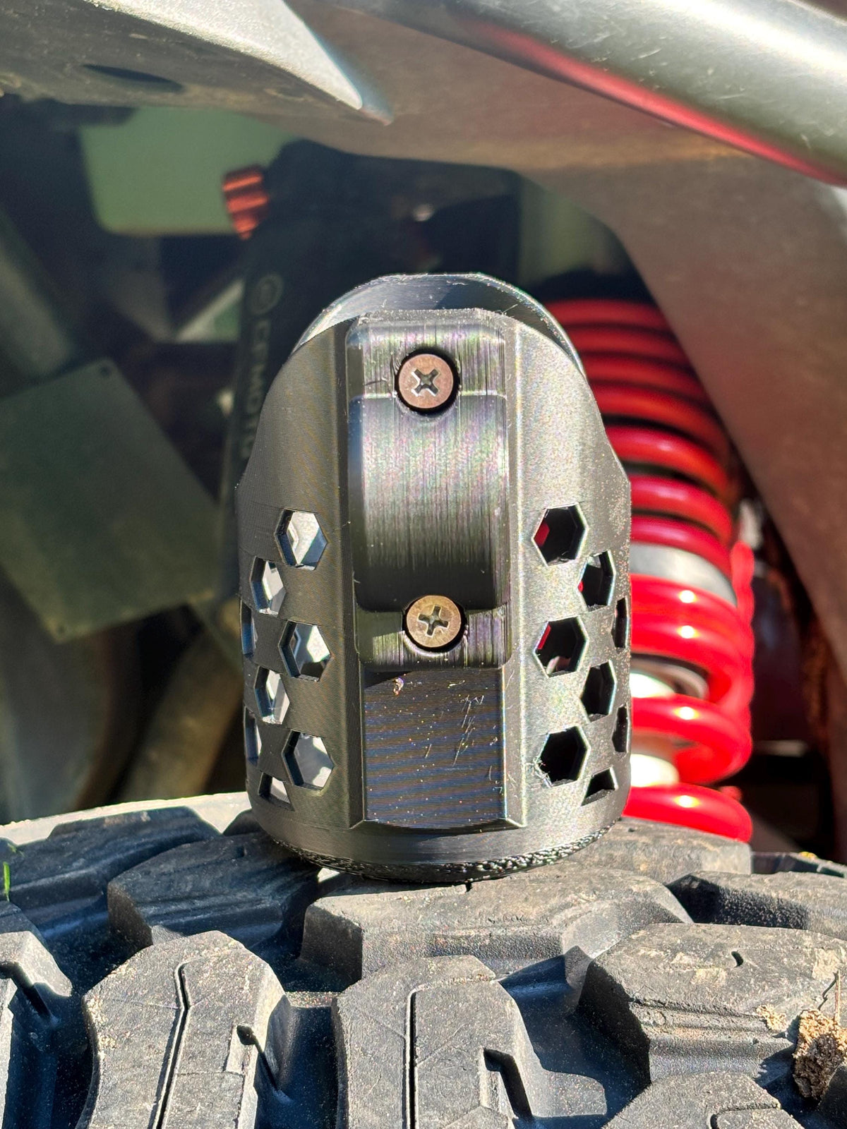 Porte-gobelet pour barre d'appui UTV | Support de boisson CFmoto ZForce | Accessoire à pince (convient aux barres de 1")