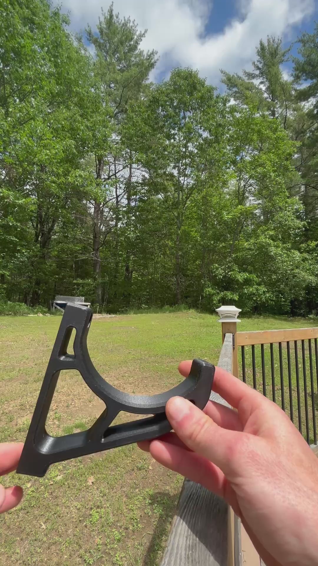 Heavy Duty Carbon Fiber Nylon Hook | 100 lb Capacity | UV Resistant Outdoor Organizer